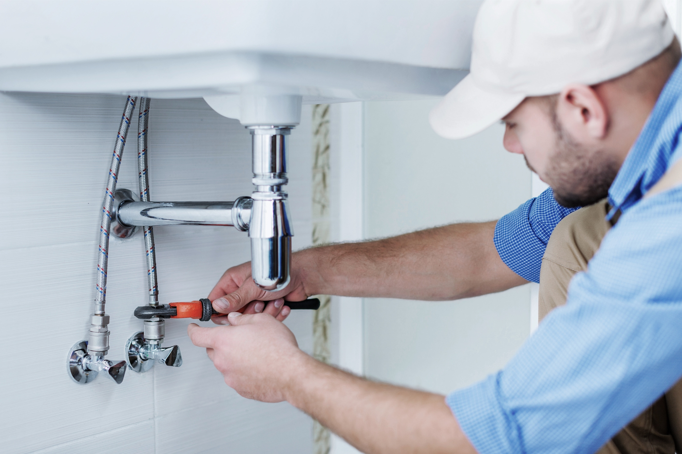 Professional plumber